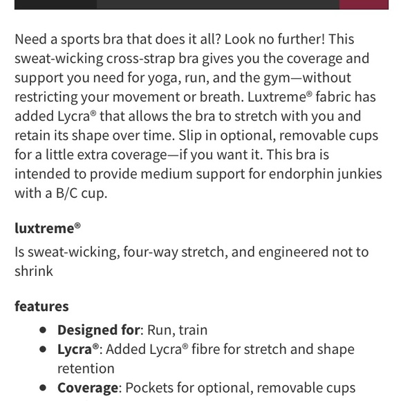 ❌SOLD❌💗💜EUC Lululemon Energy Bra - Picture 2 of 7